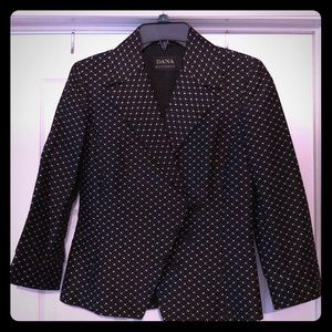 Dana Buchman asymmetrical blazer- EUC